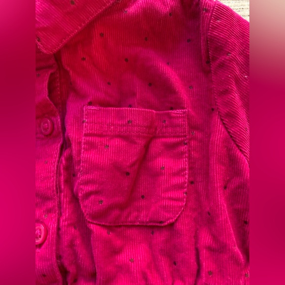 Charming Carter’s Pink Dress with Pocket and Button Details - 24 months - Picture 6 of 8